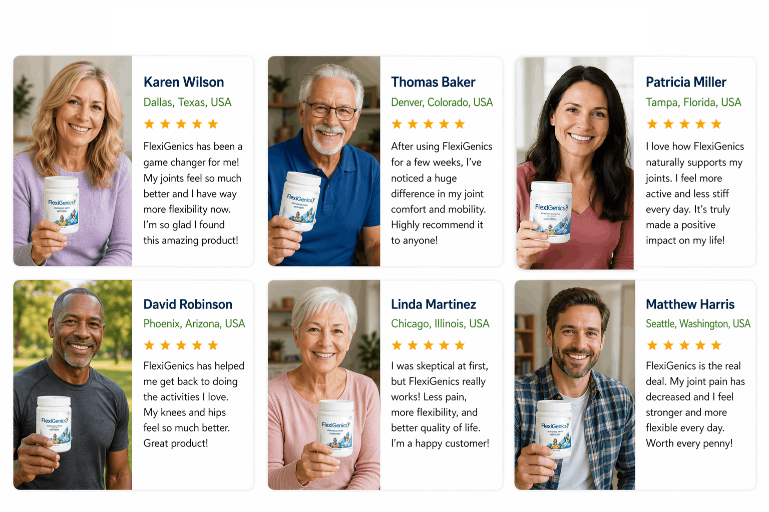 FlexiGenics customer reviews and testimonials