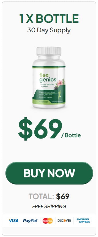FlexiGenics 1 bottle — 30-day supply