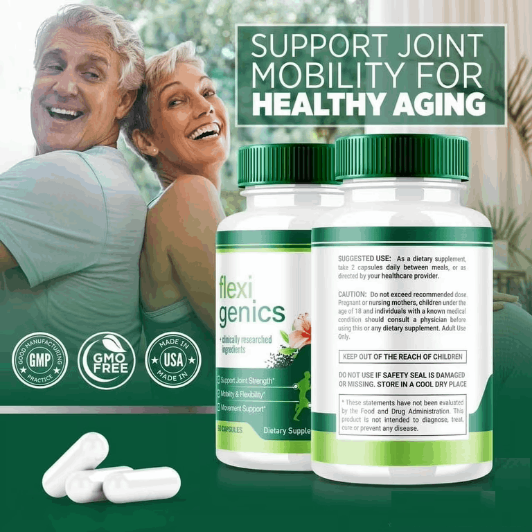 FlexiGenics natural joint supplement — what is it?